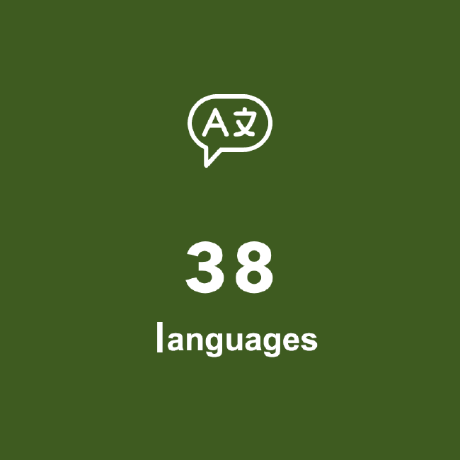 180 languages