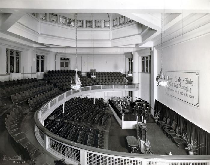 Gospel Tabernacle inside